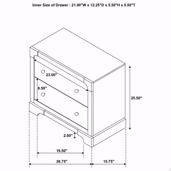 Dimensions du produit