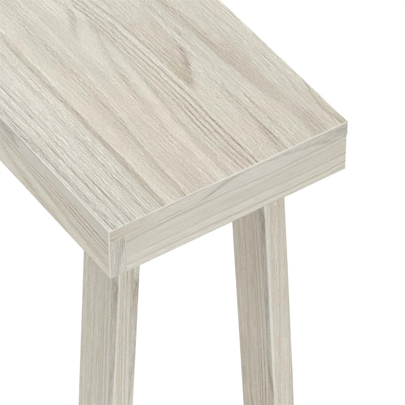 Bahez Solid Wood Console Table, 36" W, Black