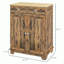 Console avec rangement et 2 tiroirs
