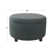28" Wide Round Storage Ottoman