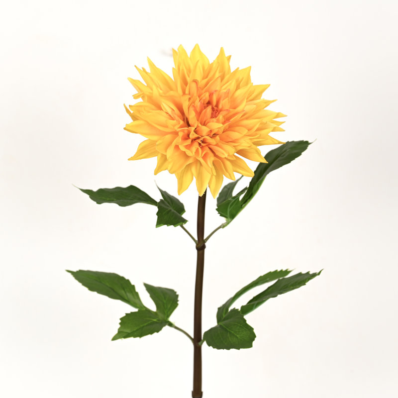 Arrangement floral 28 po Dahlia, Jaune