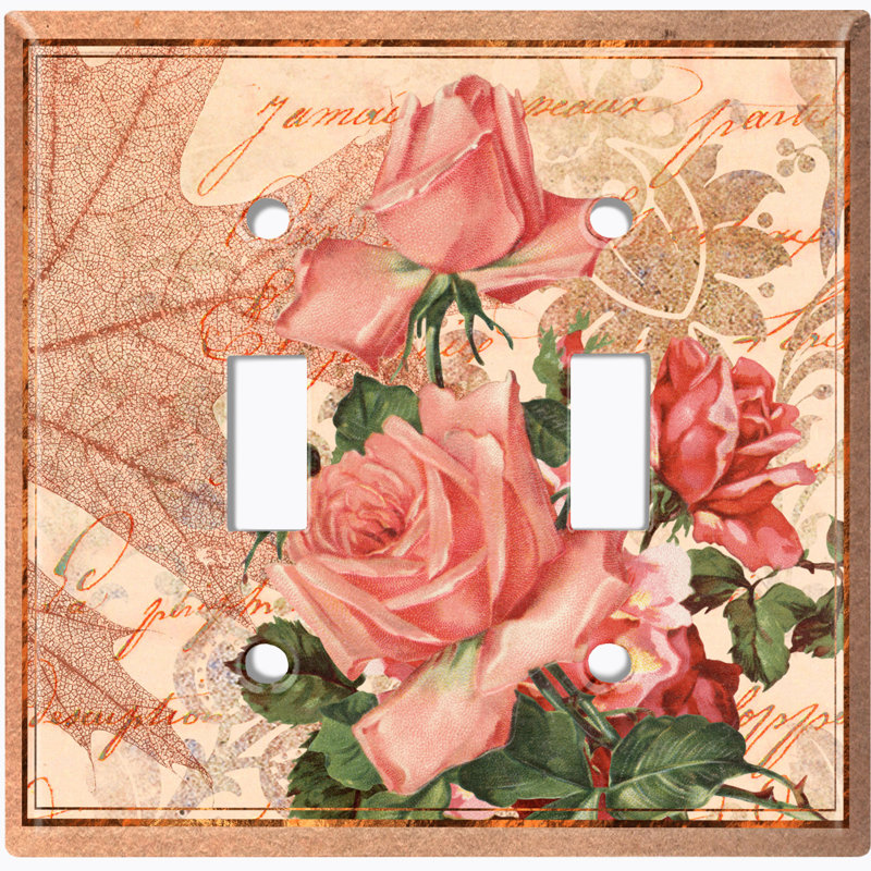 2-Gang Toggle Light Switch Wall Plate
