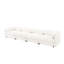 Canapé modulaire modulaire avec rangement, dossier cylindrique et accoudoirs, siège profond, confortable et durable pour le salon, canapé en L à 4 places-1952382592-1952382593