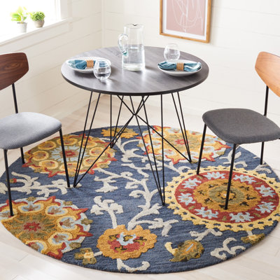 Hardwicke Hand Tufted Wool Floral Rug