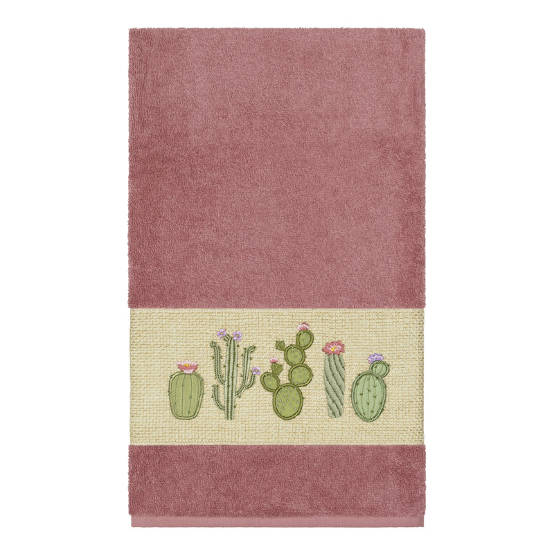 Mila Turkish Cotton Midweight Bath Towel, Tea Rose