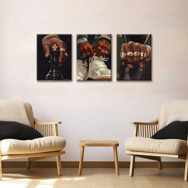 3 Piece Wrapped Canvas Print