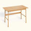 Nouveau bureau d'ordinateur, bureau d'écriture en bambou, bureau de travail simple et moderne pour bureau à domicile, bureau de bureau