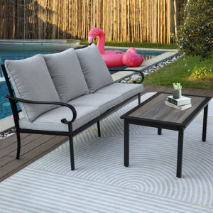 Tayva 3 - Person Outdoor Seating Group with Cushions