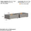 Marazzi Solid Wood Organiser Box - Set of 2