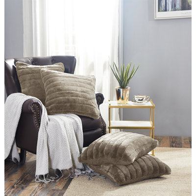 Super Mink Solid Colour Pillow Cover