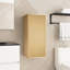 Armoire d'appoint flottante en chêne naturel