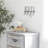 Andujar Metal Wall Organizer with Key Hooks