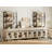  Office Furniture Set: 59In Modern Executive Desk With Charging Station And Drawers And Two 72In Tall Bookcases With 3 Tiers And 4 Cabinets,Office Furniture For Work Study-499657302