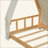 House Bed With Tent And Light, Perfect For Imaginative Play And Cozy Sleep, Ideal For Children's Rooms-1746752025-1746752024