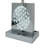 1Pc Luxury Crystal Accent Table Lamp Nickel Led Light Touch Lamp Rectangular Shade-1380365210-1380365208
