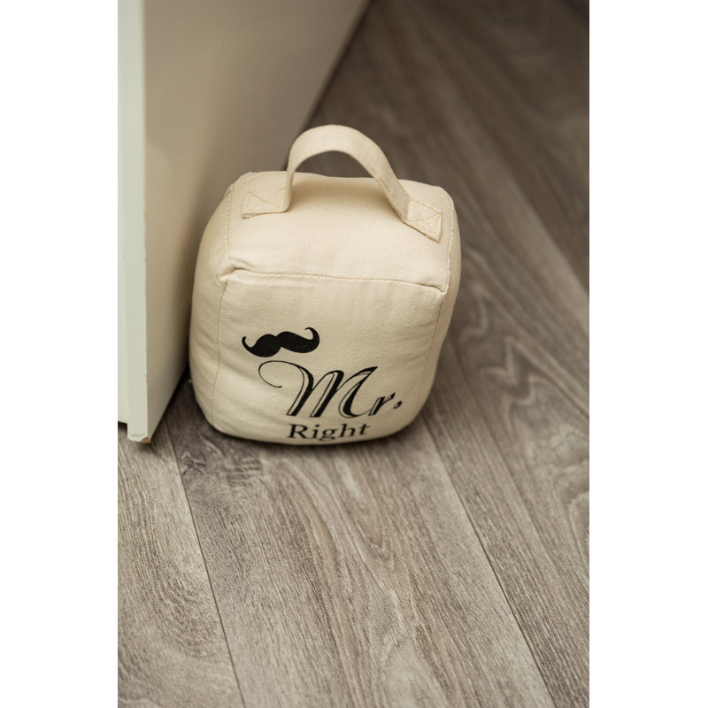 Mr. Right Fabric Door Wedge