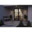 Queanbeyan Glass Outdoor Flush Mount Light