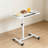 White Movable Desk