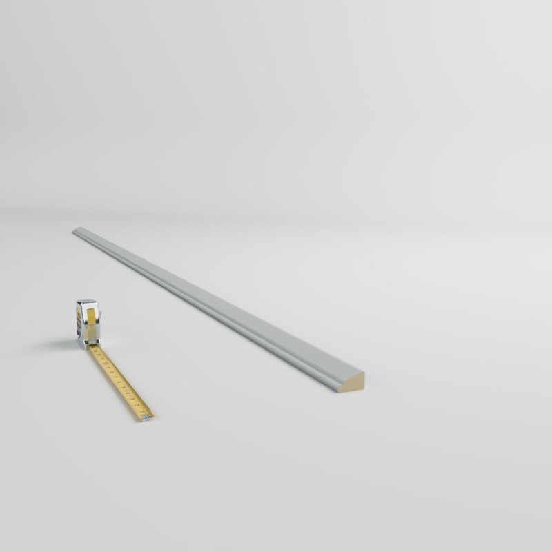 Gray Primed Polyurethane Panel Moulding 94.5 in
