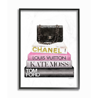 « mode-main bookstack rose black », impression
