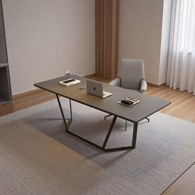 Rectangular Computer Desk