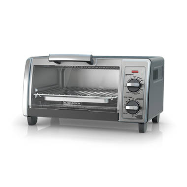 Black & Decker 4-Slice Natural Convection Toaster Oven - Power