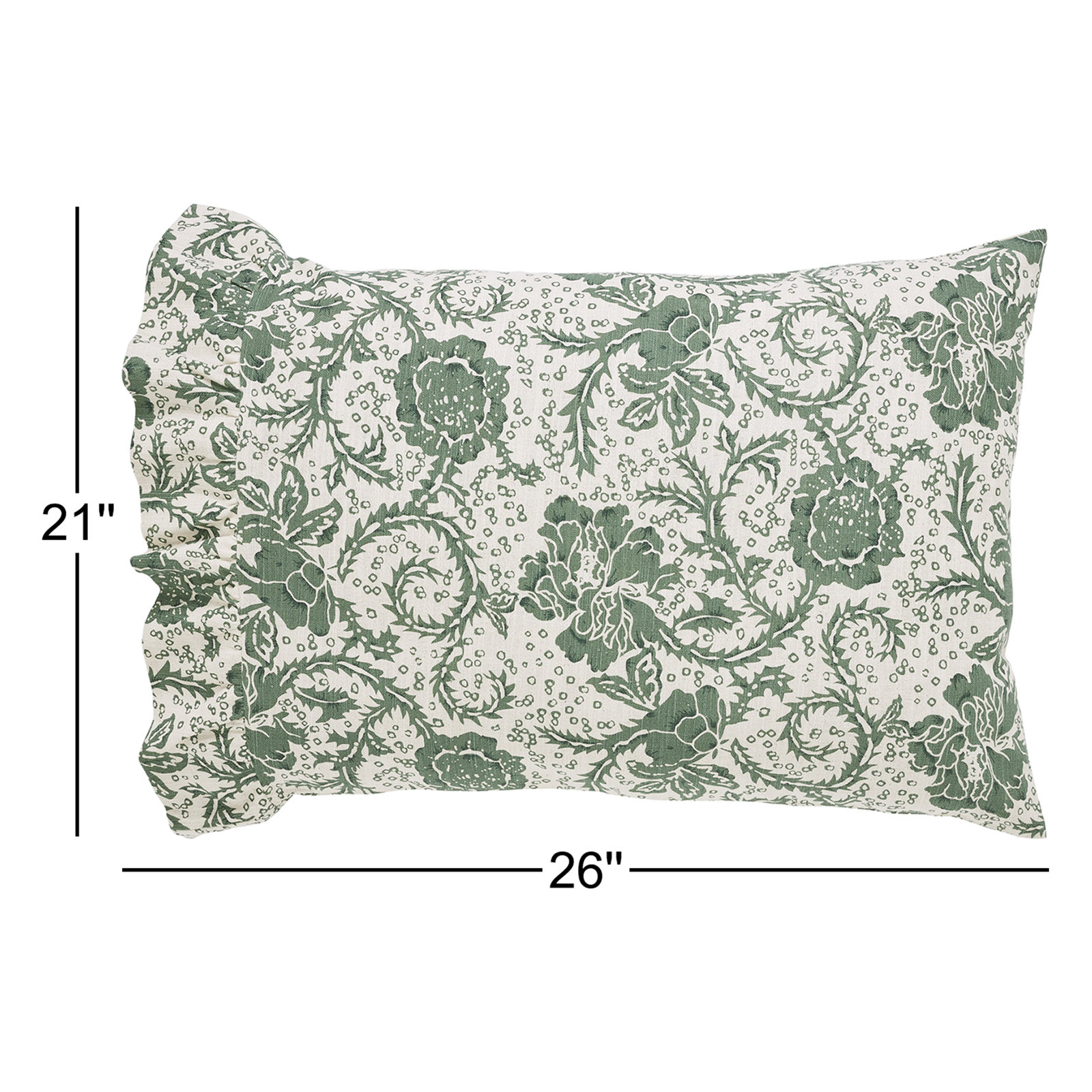 Cowlington Cotton Pillowcase, Standard