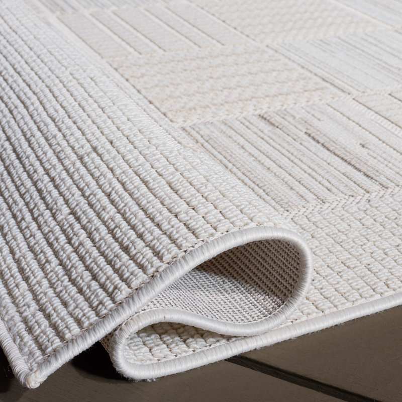 Veranda Performance Geometric Indoor Rug, Rectangle 9' x 12'