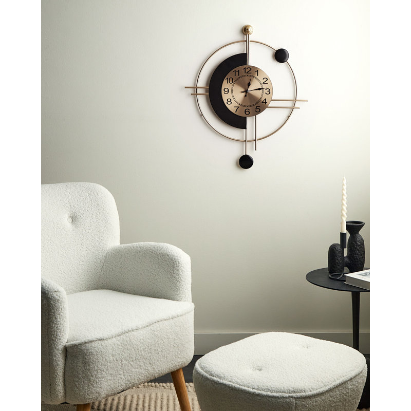 Nyliyah Iron Wall Clock