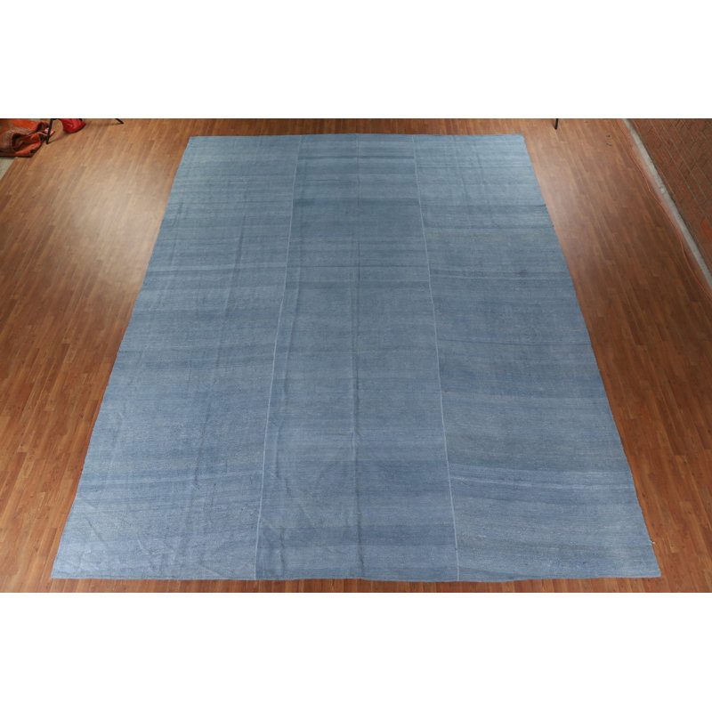 Tapis turc grand légumes kilim 13x16