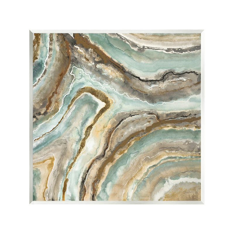 «Geode Mineral Motif» par Liz Jardine