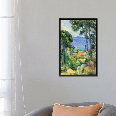 « forest of trees » par paul cezanne, reproduction d’art sur toile