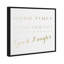Good Times Inspiration Modern & Contemporary Gold - Art textuel sur toile-71080407-71080417