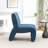 Mathias Upholstered Faux Fur Accent Chair-679688454