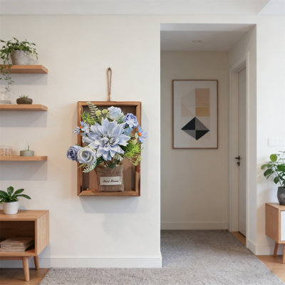 Wall-Mounted Artificial Flower