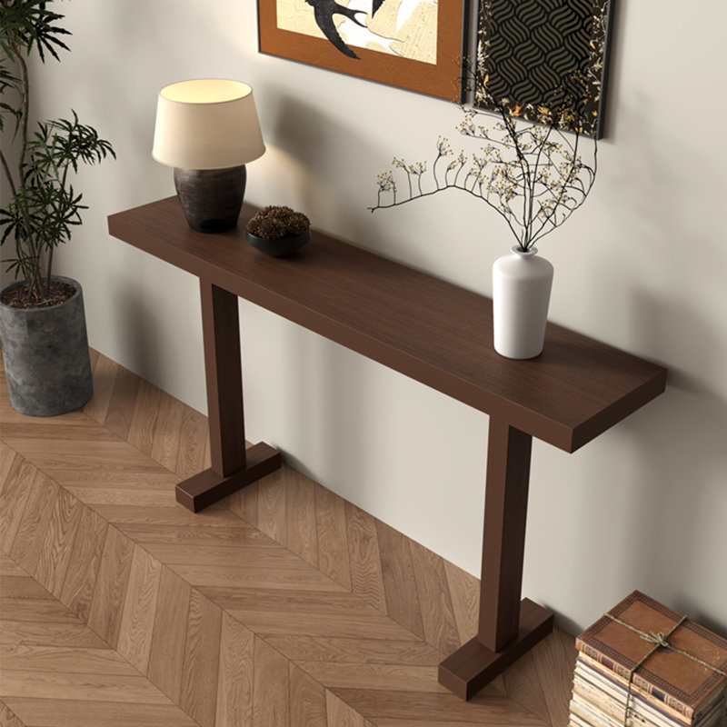 Console Modern Minimalist, Brun, H 29,53 po x l 47,24 po x P 11,81 po