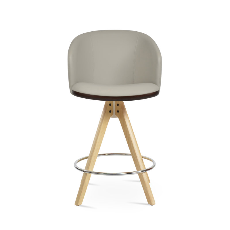 Tabouret Athena, Naturel, Tabouret de bar (hauteur d'assise de 29,5 po)
