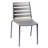 South Beach Metal Outdoor Stacking Dining Side Chair