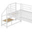 Lit mezzanine moyen avec escalier de rangement-979422252