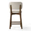 Tabourets de bar 25,5 po de hauteur comptoir avec structure en bois massif et siège rembourré-760313847