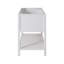 Harrison 48" W Modern Shaker Soft Close Doors Vanity Cabinet with Drawers and Open Storage Shelf