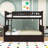 Twin Over Full Bunk Bed With Two Drawers-594725490