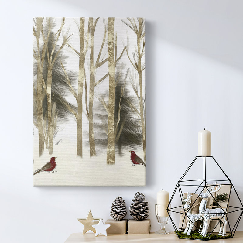 Art des Fêtes de Noël - Toile tendue avec châssis CCDII, H 36 po x l 24 po