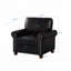 Fauteuil d'appoint en similicuir-195252618