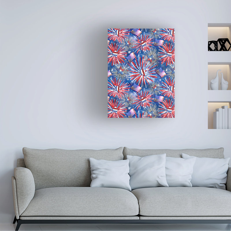 Art sur toile Jess Stempel 2, H 19 po x l 14 po