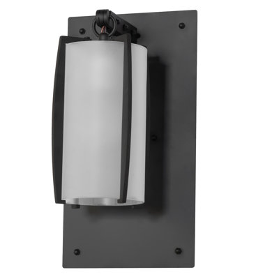 Applique murale en acier l 7 po