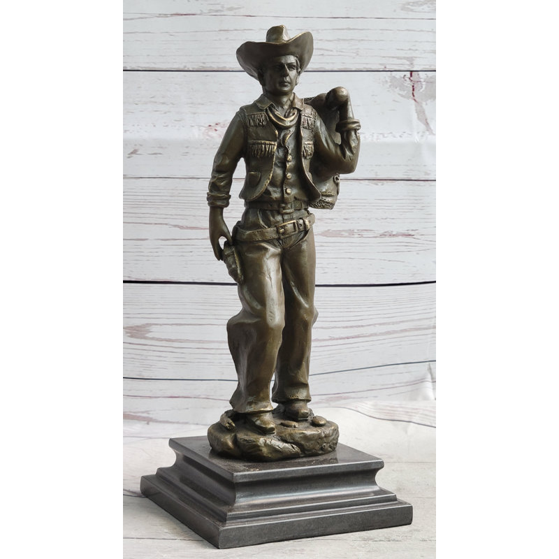 Sculpture en bronze de style cheval de selle Messerschmidt