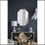 Miroir mural 19,7 "X 36" Champagne