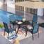 Alyah Round 5 - Piece 4 - Person 106.7Cm Outdoor Table Set-1008884025