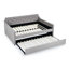 Lit de jour simple avec couchette capitonnée Stanwood-1234477675-1234477677